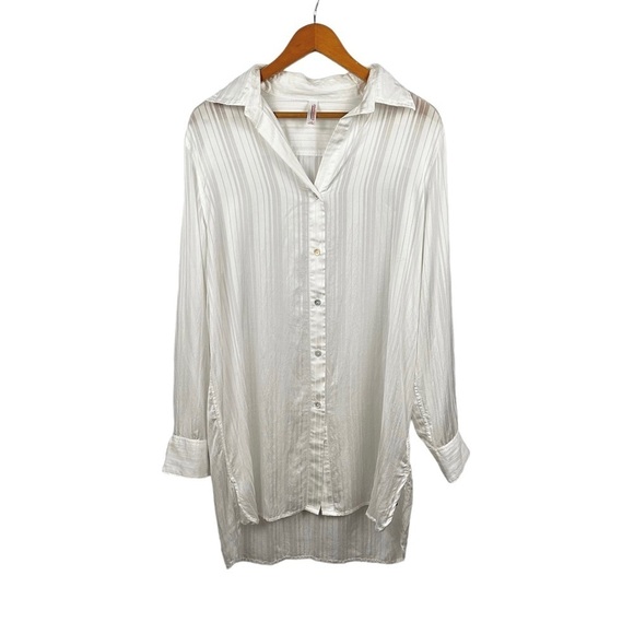 COMMANDO Queen Anna oversized boyfriend basic button down shirt - Picture 10 of 10